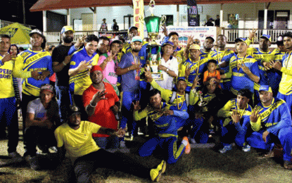 GFSCA says “thank you” to sponsors, stakeholders for success of “Guyana Softball Cup 8”