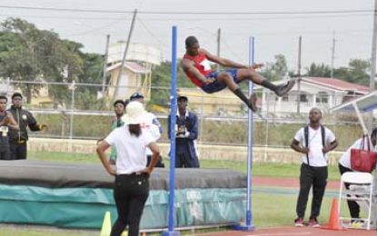 National Schools’ track and field C/ships District five Porter sets new record in boys U20 high jump; Haynes, Rollins strike gold