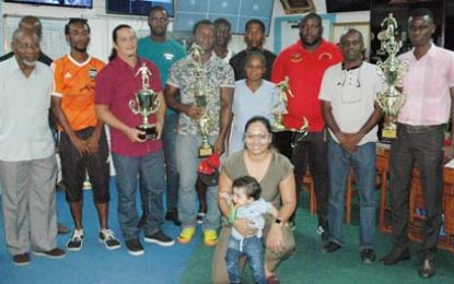 BK Tiwari 60th Birth Anniversary Football Competition Winners receive prizes