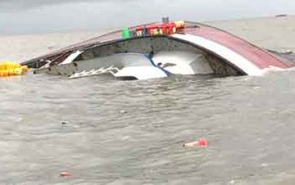 Northwest cargo boat sinks, millions in goods lost