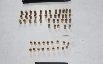 Venezuelan among three nabbed with 9mm pistols, ammo