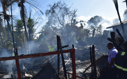 Wheelchair user perishes as fire destroys home