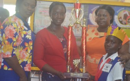 Education Department Region Four and School honours Gold Medallist Portrait of Champion Girl to be erected within school compound