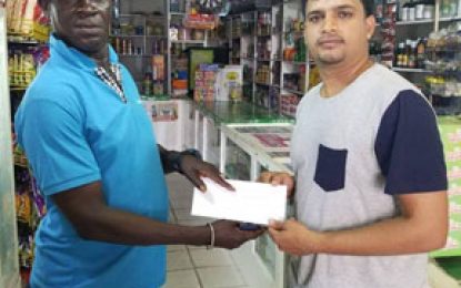 V and V Variety store backs Hunte Dominoes tournament