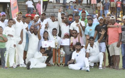 Lusignan A are inaugural ECCC Banks Beer 100-ball champs
