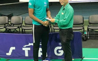 Shemar Britton wins T&T Super Singles Men’s Open Table Tennis Title