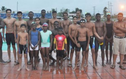 VOS Invitational Meet in Suriname Guyana’s swimmers depart for Dutch Nation today