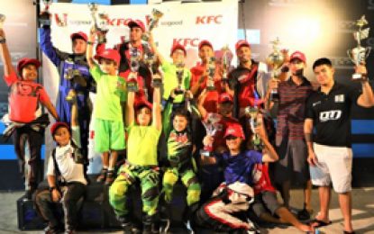 KFC Mega Cup comes to successful close Ten- Pow, Persauds, Nobrega are champion drivers