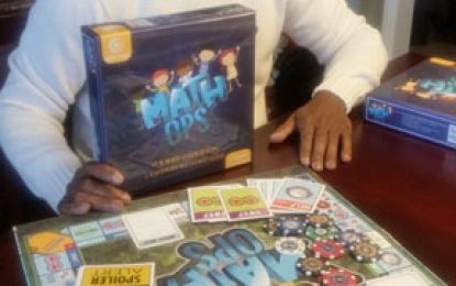 Guyanese-born teacher develops Math boardgame for Common Entrance pupils