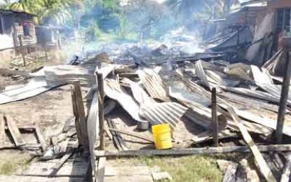 Fire leave family homeless during festive season