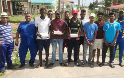 Young Warriors CC gets help from US-based Guyanese
