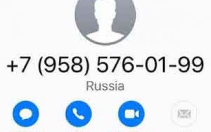 Guyanese receive missed calls with Russia’s area code