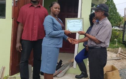 NAREI helps Linden youths set up demonstration plots