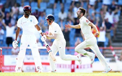 Wood and Ali wreck Windies, put England in firm command