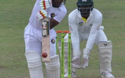 CWI Regional First-Class Cricket Tournament Despite fifties from Johnson & Singh Scorpions hold slim advantage going into 3rd day