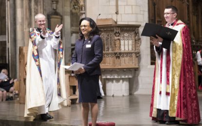Guyanese Sheran Harper commissioned as Mothers’ Union Worldwide President