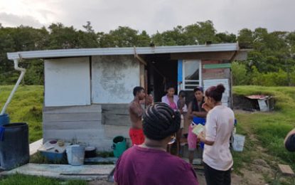 Several Venezuelan  families squatting  on Non Pareil seawall to be relocated