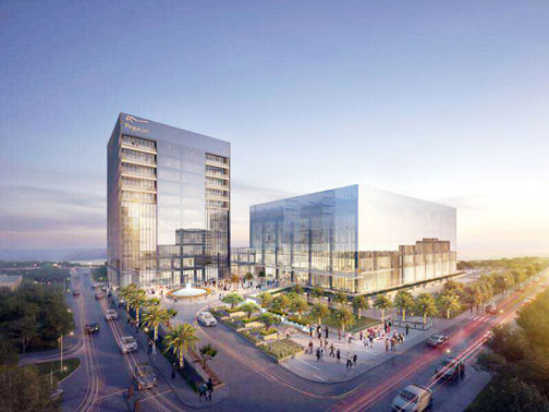 Pegasus Office Development Building New Pegasus Centre to be completed by 2020 year end - Kaieteur News