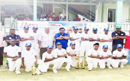 Demerara are GCB Dave West Indian Imports U15 champs