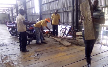 Works commence on Vreed-en-Hoop Stelling -commuters, vendors breathe sigh of relief