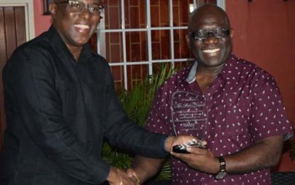 Newly elected AMBC Vice President Ninvalle honoured by Briso Promotions