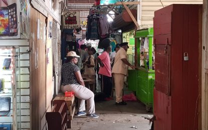 Police seize marijuana during raid at Stabroek Market