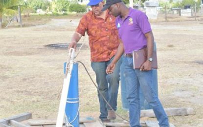 Four Region 9 communities benefit from newly-drilled wells