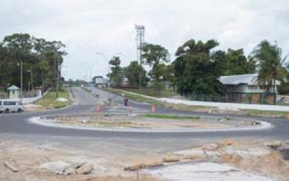 Women played critical role in designing Timehri roundabout