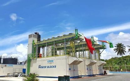 E’bo Coast has new backup power as $1.8B plant commissioned