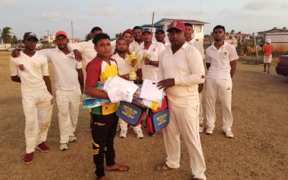 RHTYSC Cricket Teams assist two West Berbice counterparts