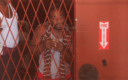 Bandit shot dead after pointing gun at guards