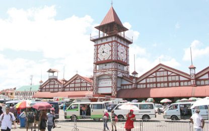 Cops nab two after brazen robbery near Stabroek Square