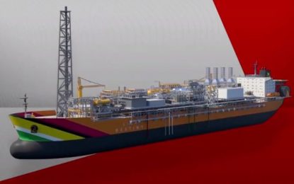 Hess: First floating platform almost complete; Stabroek Block will need about five