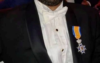 Guyana-born activist knighted in St. Maarten