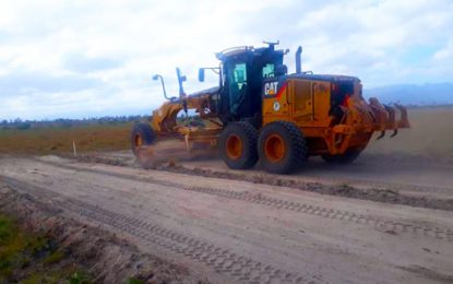 Work commences on $200M all-weather road through North and Central Rupununi…Government committed to improving road network