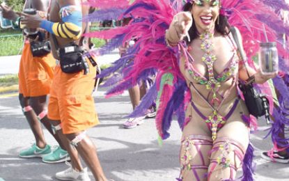 Carnival parade sees tremendous foreign support