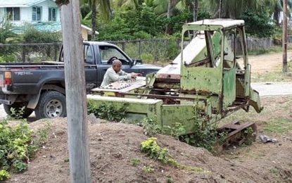 Hymac sold as scrap metal for $35,000 without NDC’s approval