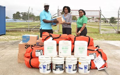 Energy Department hands over oil spill response gear to CDC