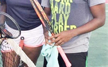 Saturday’s GBTI Open action…Campbell beaten by Gentle in Women’s Final, Gentle/Lewis take Mixed Double title