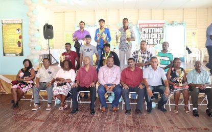 UCCA/RHTYSC/BCB Awards…Rishi Persaud named as Cricketer of the Year as UCCA hosts Award Ceremony