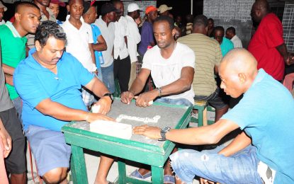 Lodges Kyk-over-al and Frenaeus dominoes on today at GCC