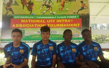 GFF/NAMILCO Flour Power U17 Intra Association – Berbice FA Corriverton Links pounds Hopetown Rangers in lone match; 8 clubs compete