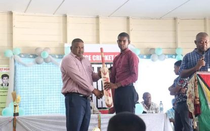 BCB and Region 6 RDC honours Isaiah Thorne and Rampersaud Ramnauth