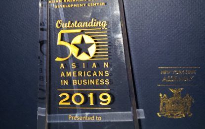 American-based businessman cops another prestigious award