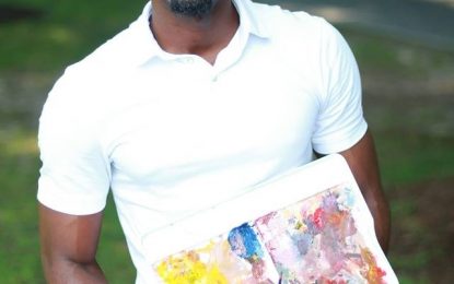Overseas based Guyanese painter honoured by Mayor of Newark, New Jersey