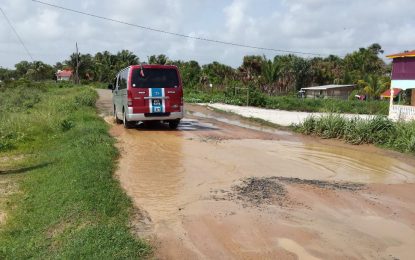 One year later… No efforts made to correct defects in Lima Sands road