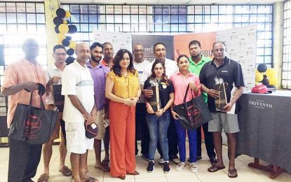 Wine Cellar & Massy Distribution Inaugural Golf Classic…R. Haniff, Ravi Persaud and Pope-Emmanuel take the best wines