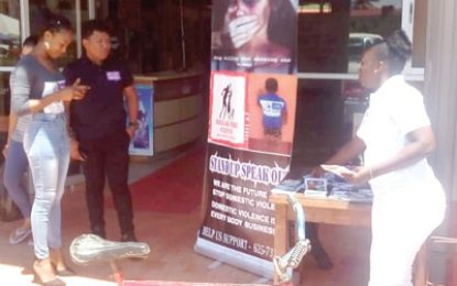 Youths join fight against domestic violence