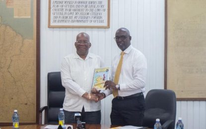FIU hands over annual report to Finance Minister