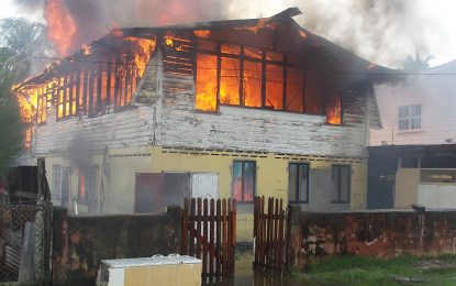 Neighbours save 72-year-old granny just in time  …as fire destroys Middle Road home